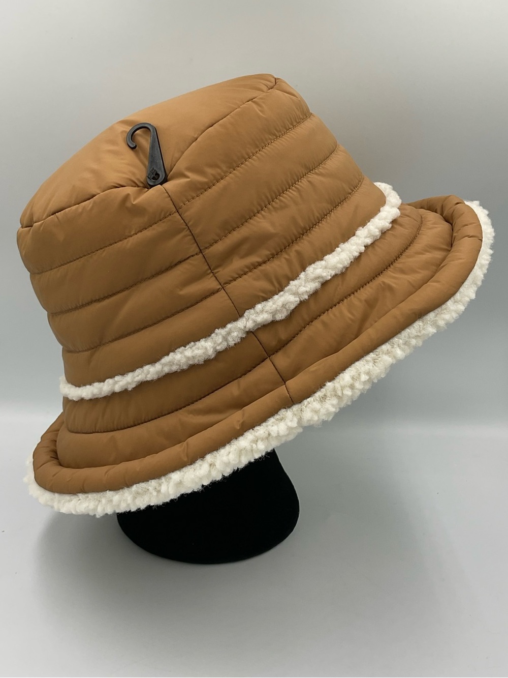 NWT UGG Women's Reversible AW Uggfluff Chestnut Bucket Hat Size L/XL - Picture 4 of 11